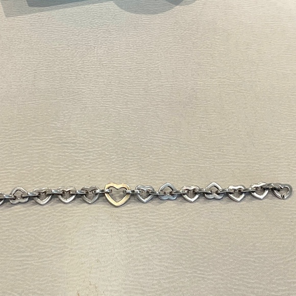 Tiffany & Co. Heart Link Bracelet, Sterling Silver - Picture 2 of 7